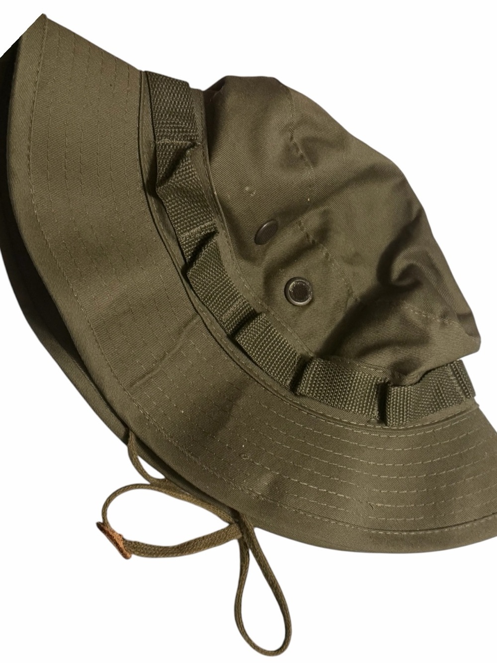 Men's Olive Green Boonie Hat - Outdoor Bucket Hat